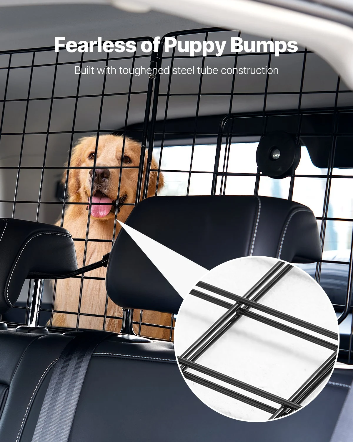 VEVOR Dog Car Barrier, 36.6