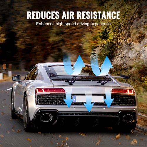 VEVOR GT Wing Car Spoiler, 43.3 inch Universal Spoiler with