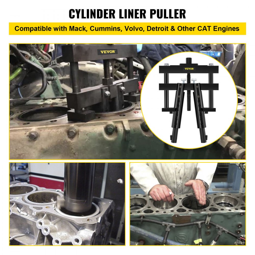 Cylinder sleeve store puller