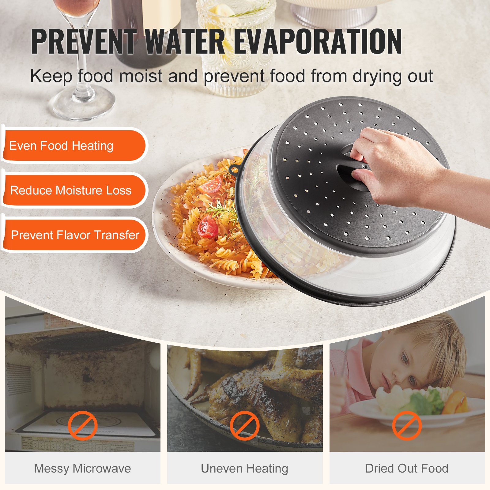 VEVOR Splatter Covers For Microwave – 10.4