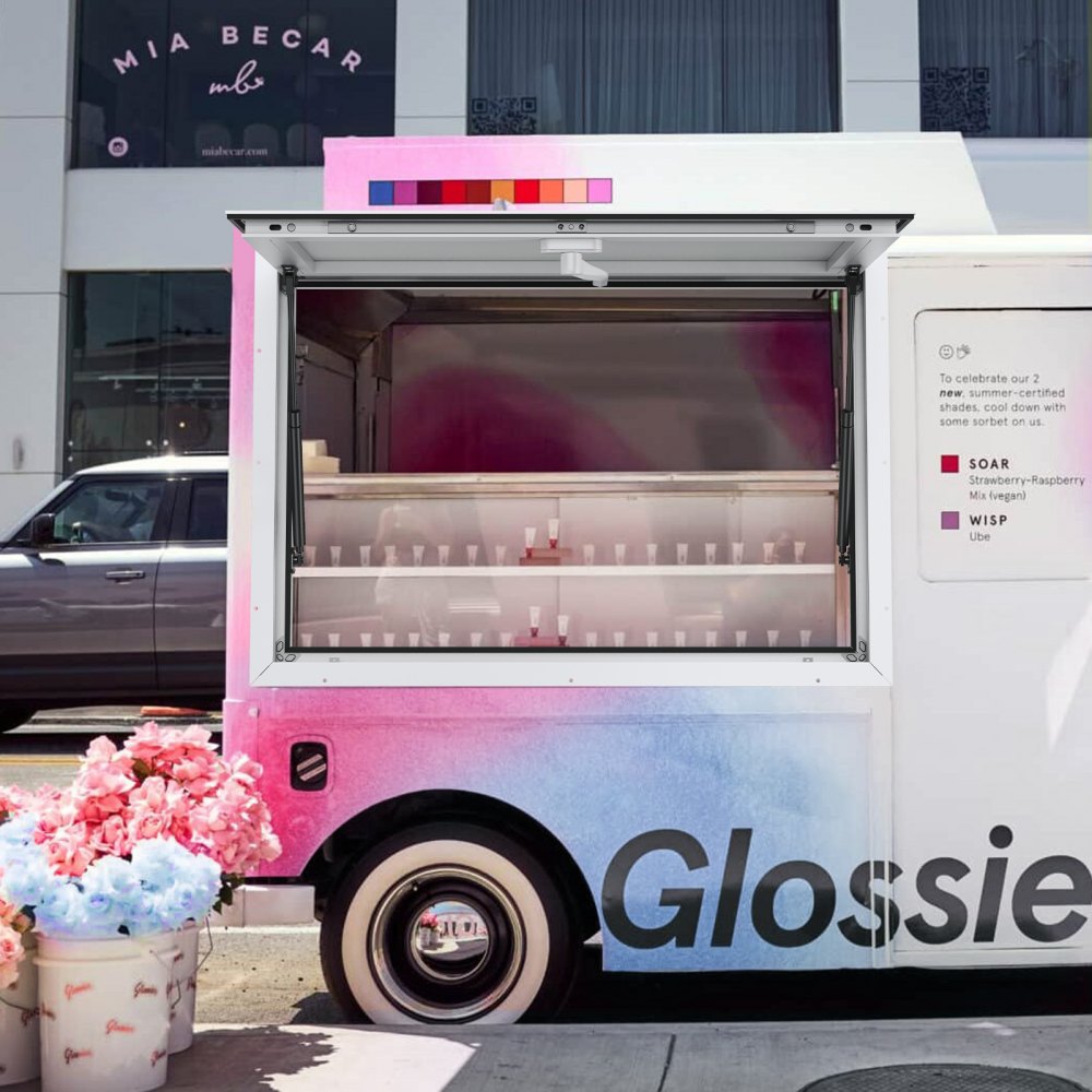 Okénko VEVOR pro koncesní přívěsy s občerstvením, servisní okno z hliníkové slitiny pro food trucky o rozměrech 36\ - miniatura 8