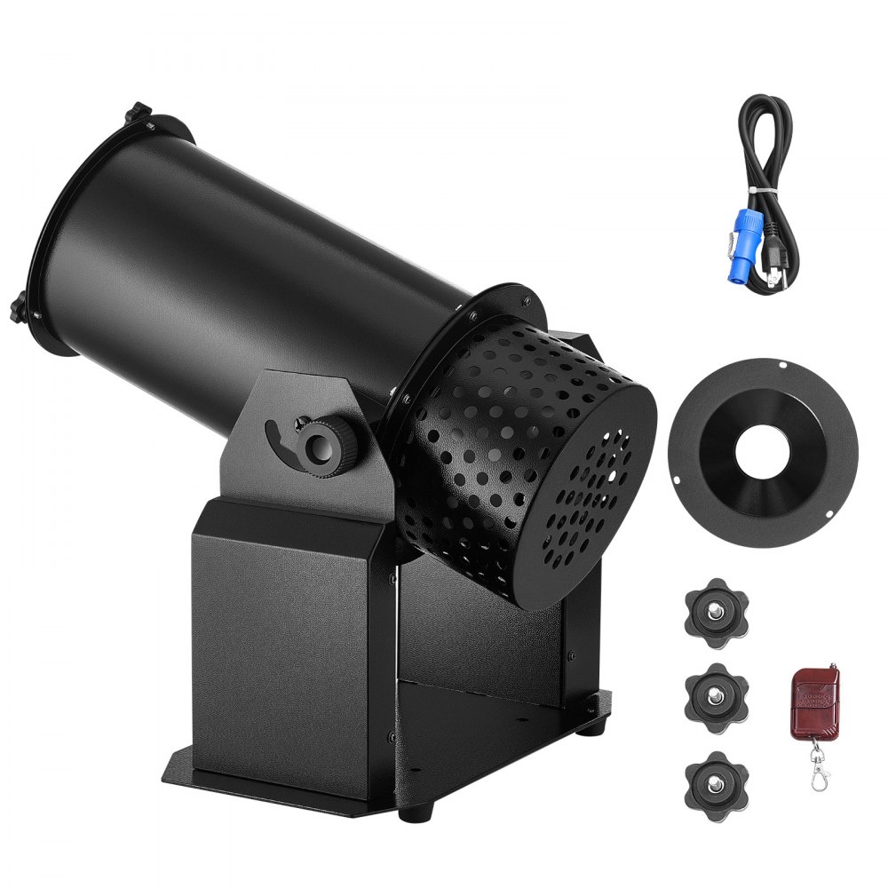 VEVOR Confetti Shooter Machine - 1500W, DMX512, 5m Throw