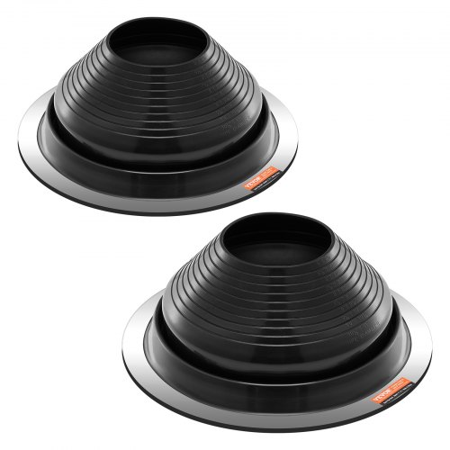 VEVOR 2 Pcs Roof Pipe Flashing Boots, Fit Pipe OD 6