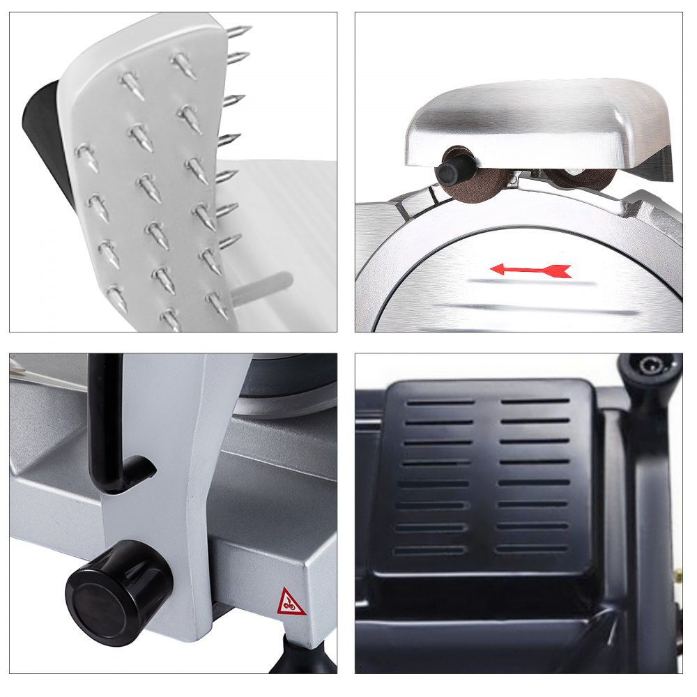 VEVOR Commercial Electric Meat Slicer 10 Inch
