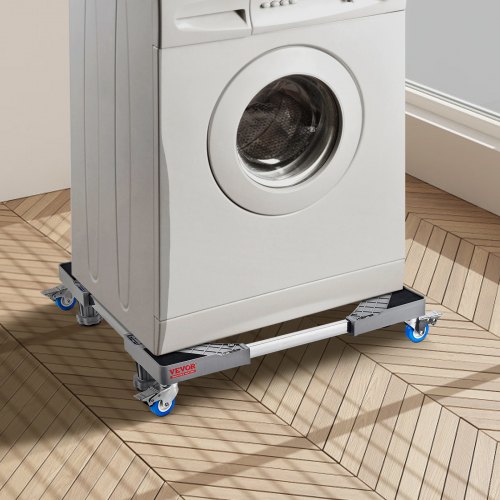 PATIKIL Ini Fridge Stand, 4 Strong Feet Laundry Stand Base Ulti - View #10