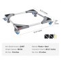 PATIKIL Ini Fridge Stand, 4 Strong Feet Laundry Stand Base Ulti - View #2