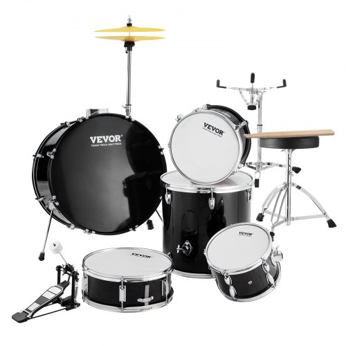 VEVOR Adult Drum Set, 5-Piece, 22 inches Complete Full Size