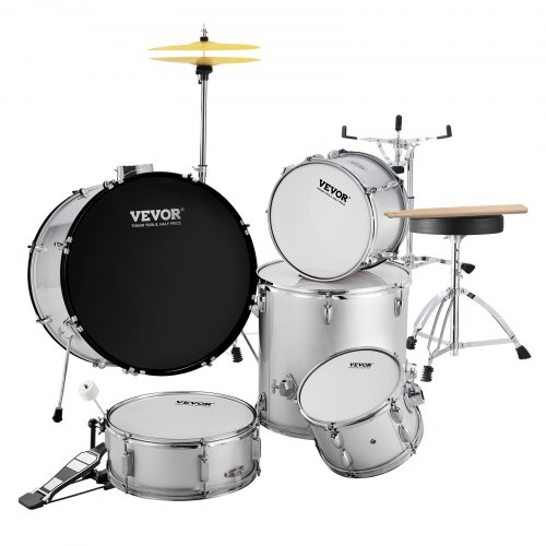 VEVOR Adult Drum Set, 5-Piece, 22 inches Complete Full Size