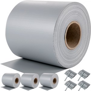 Vevor Balcony Privacy Screen Privacy Strip Fence 4 Rolls 65 Mx19 Cm Pvc ...