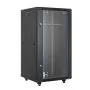 VEVOR 9U Wall-Mounted Server Network Cabinet, 15.5'' Depth, Secure Rack ...