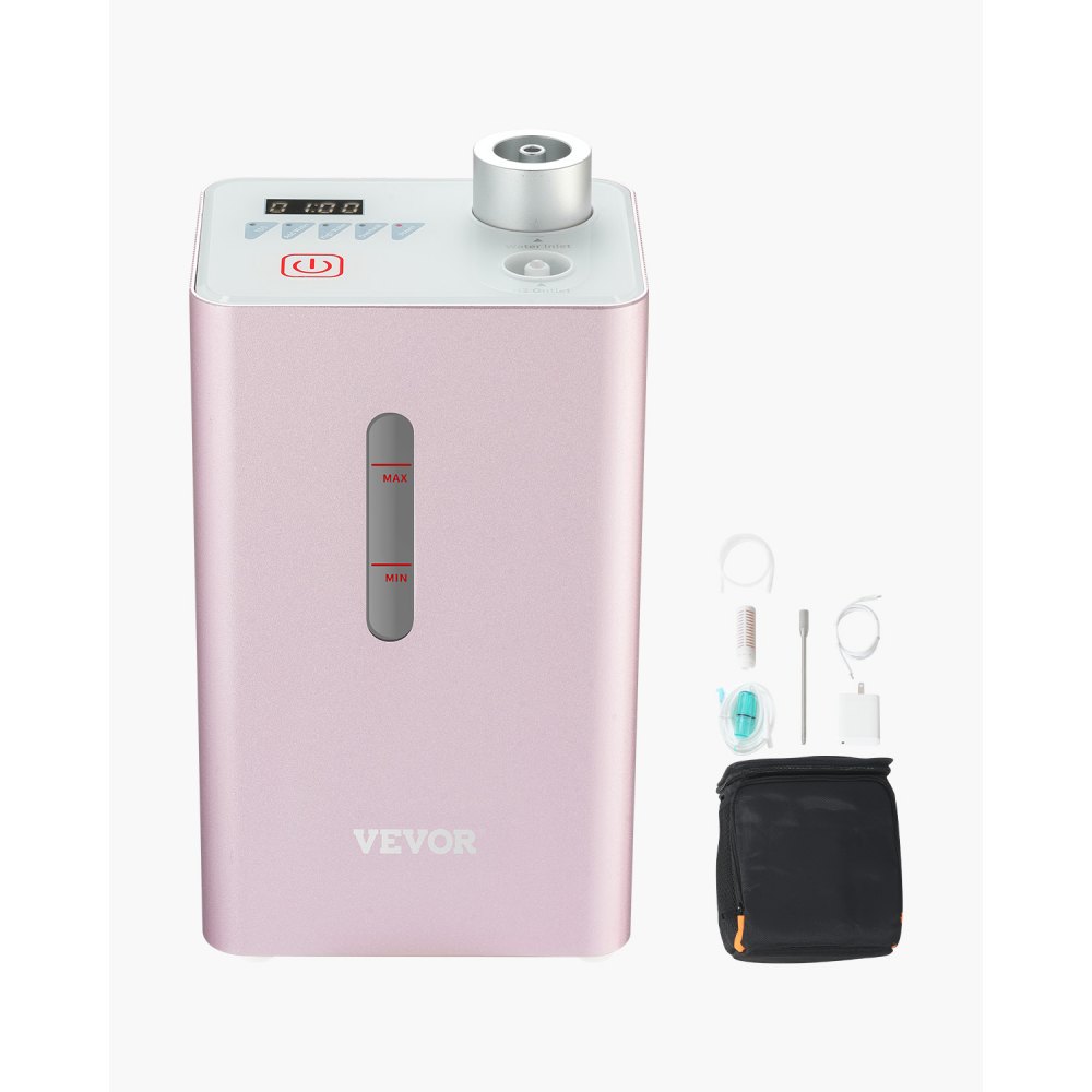 VEVOR Hydrogen Inhaler Machine – 180 ml, 99.99 %, 45°