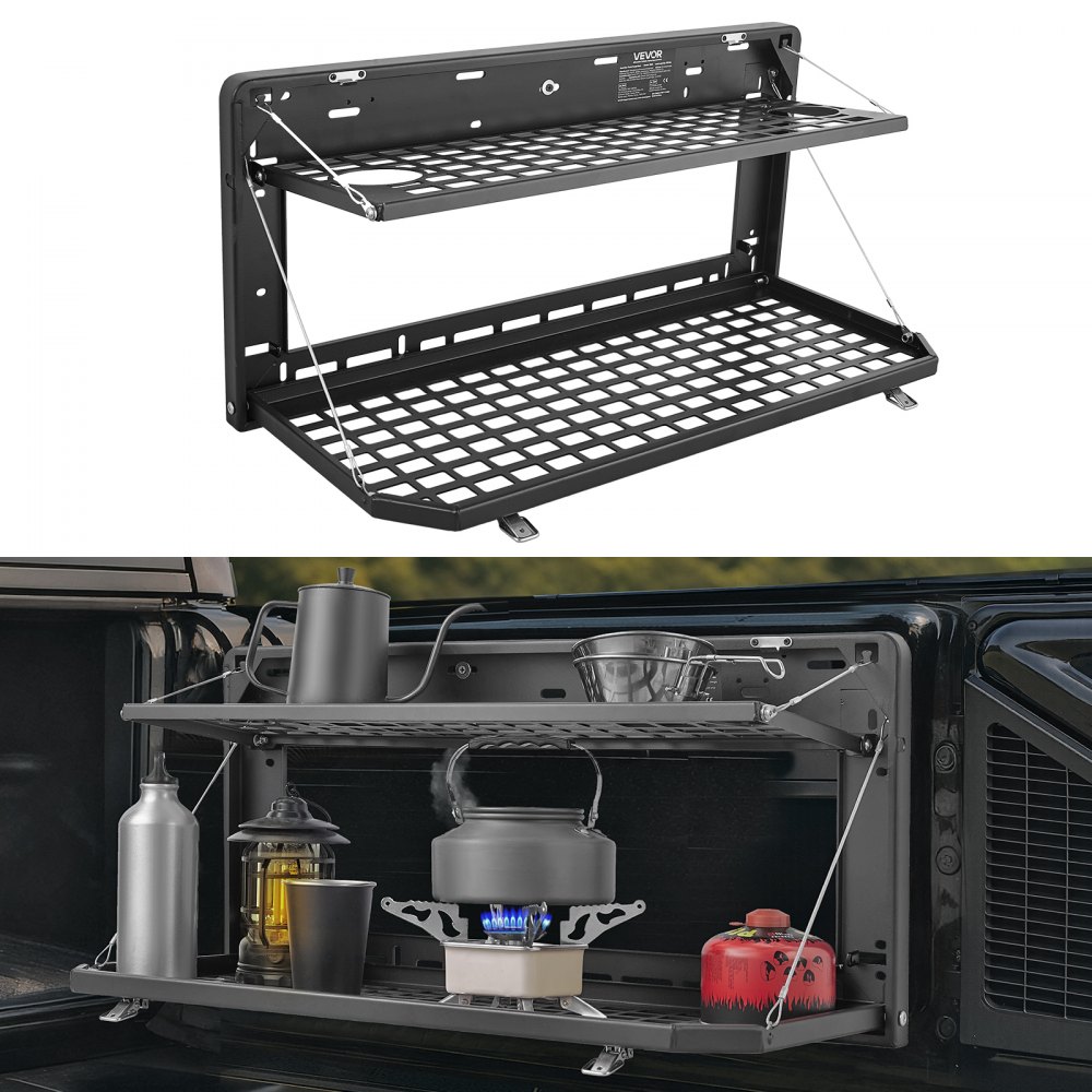 VEVOR Tailgate Table, for 2019-Present Jeep Wrangler JL, 100 lbs ...