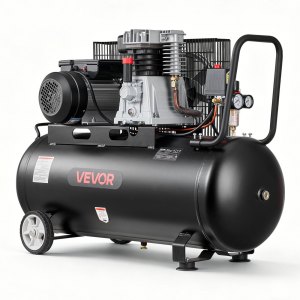 VEVOR 100L Air Compressor, 3KW Belt-Driven Air Compressor Tank, 226 L ...