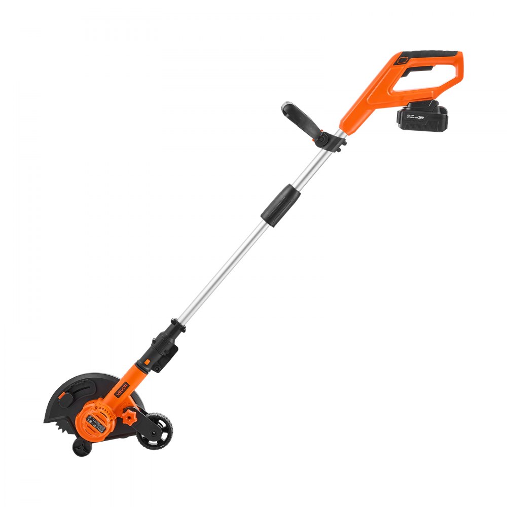 VEVOR Lawn Edger, 8.8-inch Blade Length, Battery Powered Cordless Edger ...