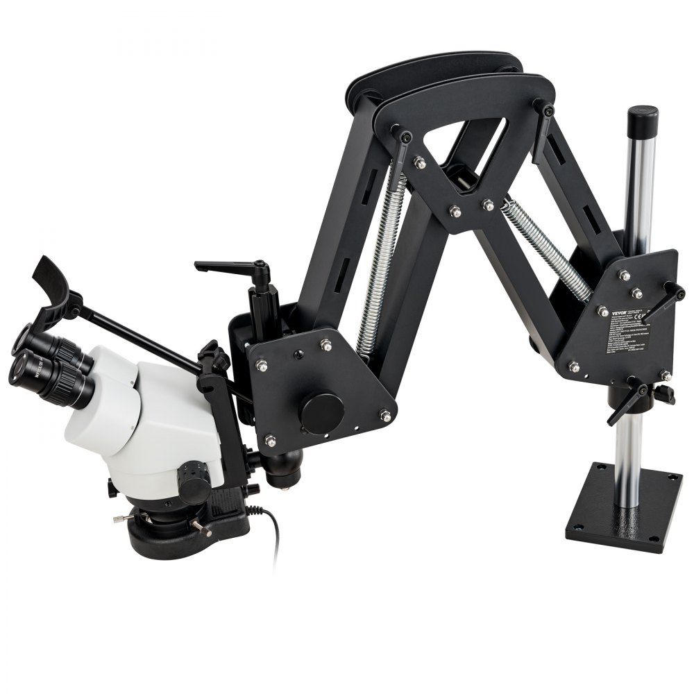 VEVOR Multi-Directional Microscope with Spring Bracket, 7X-45X ...
