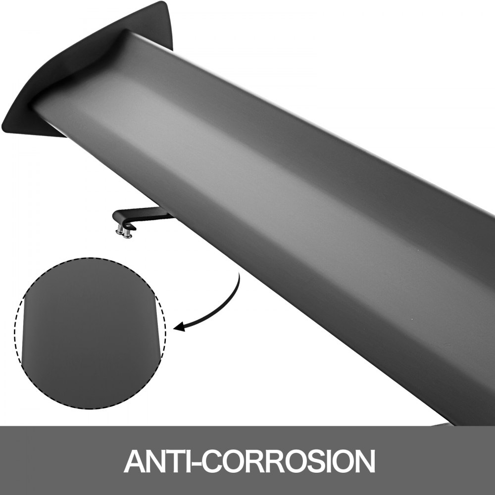 Universal GT Wing Spoiler 110CM Lightweight Aluminum Rear Spoiler Wing