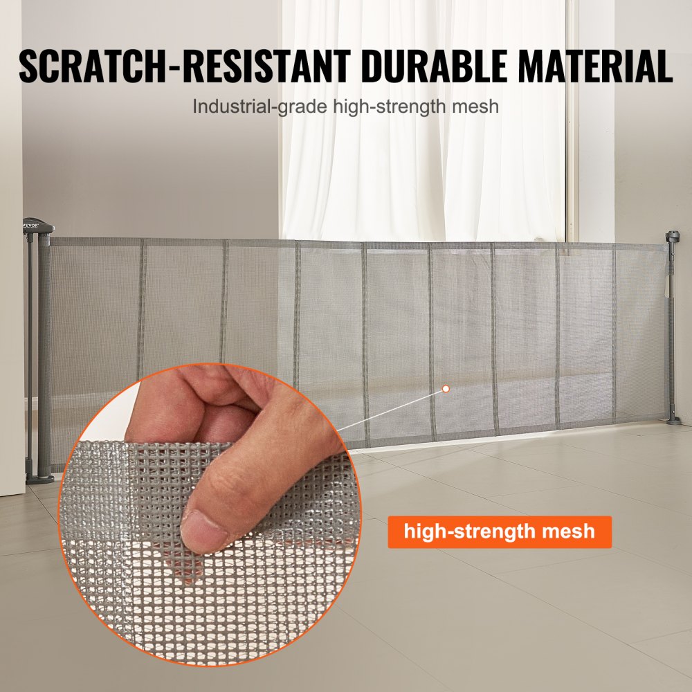 VEVOR Retractable Baby Gate, 34.2