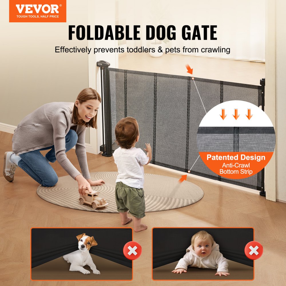 VEVOR Mesh Baby Gate, 34.2