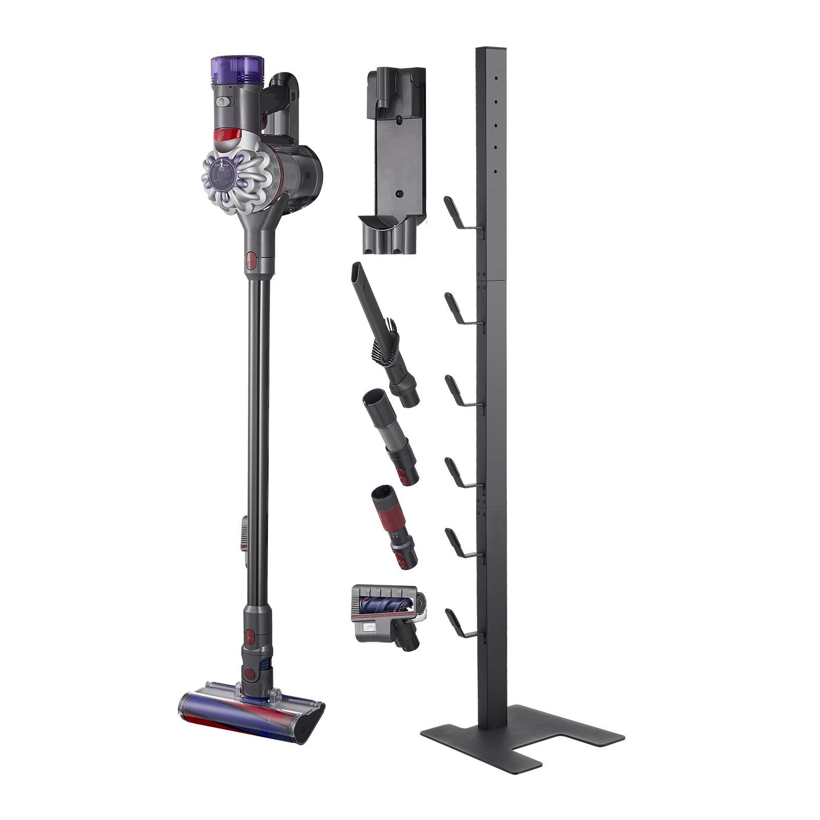 VEVOR Vacuum Stand, Compatible With Dyson V6 V7 V8 V10 V11 V15, Stable ...