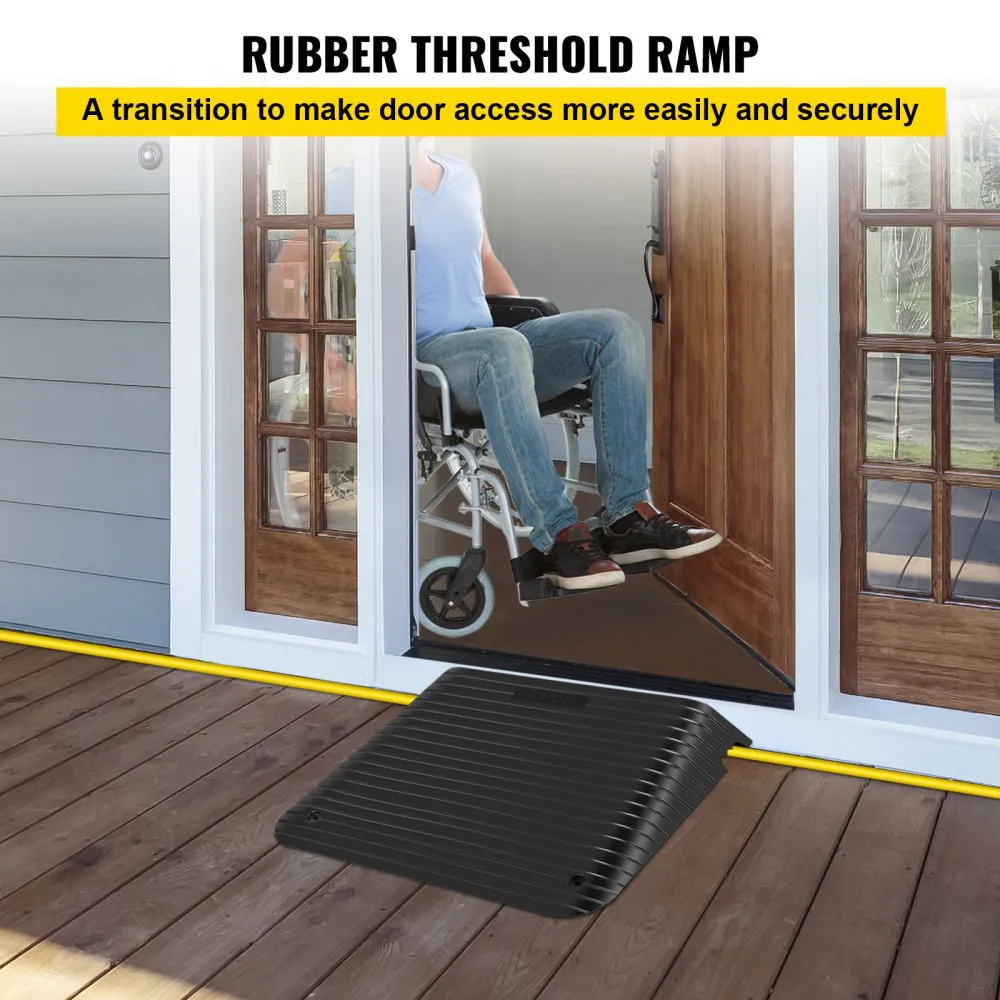VEVOR Rubber Threshold Ramp, 4