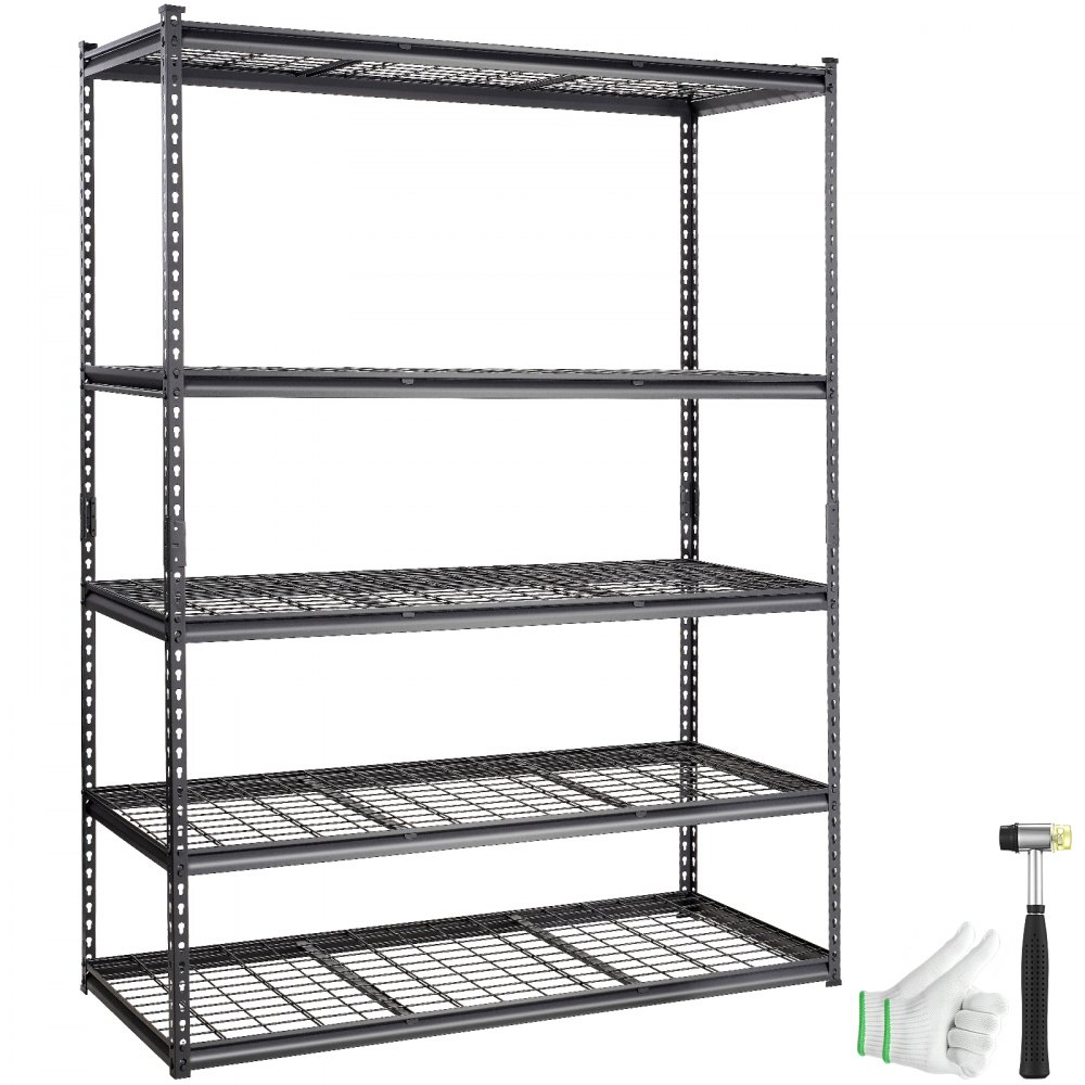 Heavy duty deals metal shelves