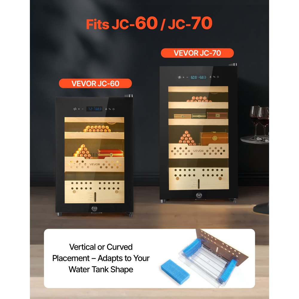 VEVOR Humidifier Replacement Filter, 2 Packs Humidifying Pad Compatible ...