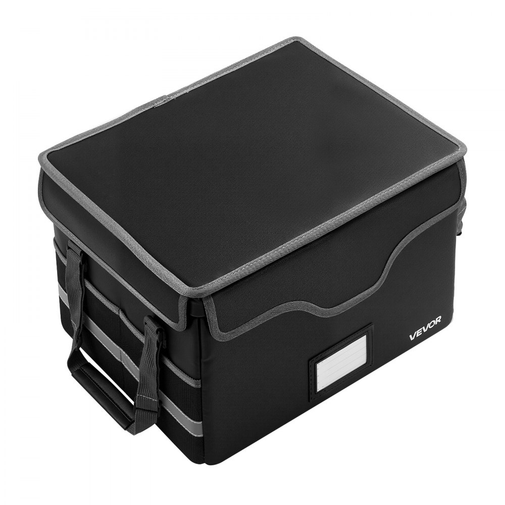 VEVOR Fire Waterproof File Box – 12.99x15.94x10.31 in, 1.4kg