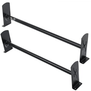 VEVOR Van Roof Ladder Rack, 2 Bars Alloy Steel Roof Racks, 500 LBS ...