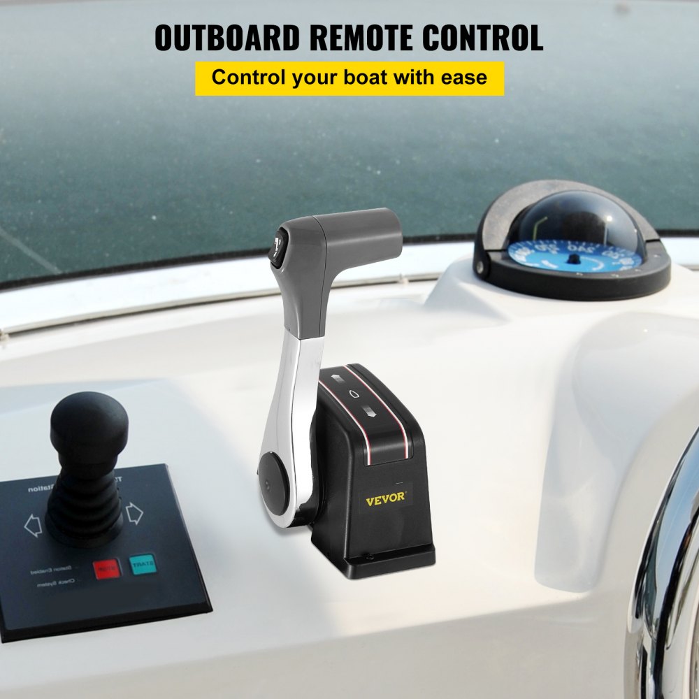 VEVOR Boat Throttle Control 67200-93J13 Outboard Remote Control