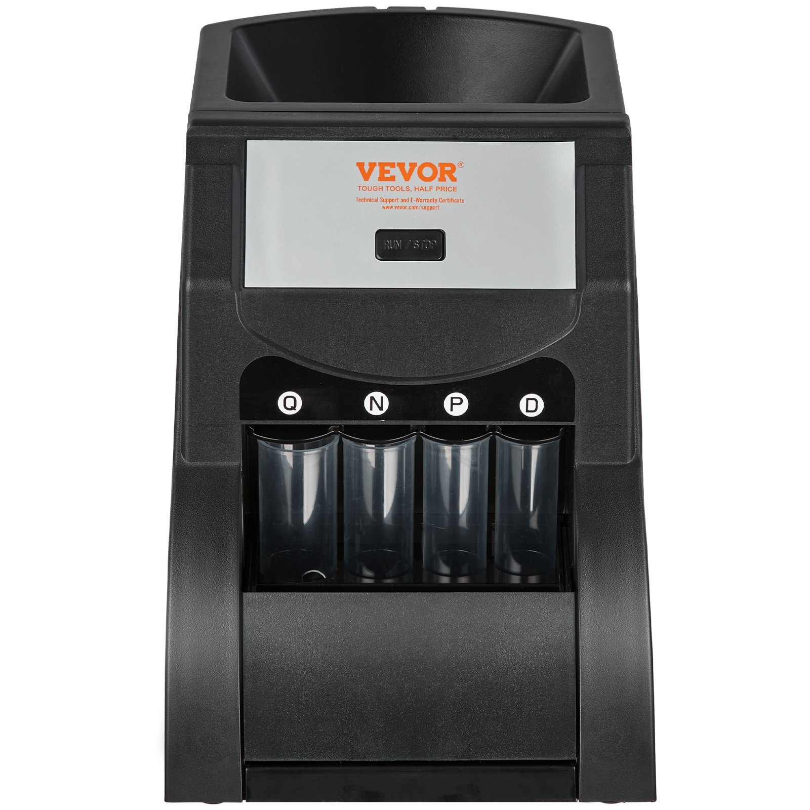 VEVOR USD Coin Sorter, Coin Sorter Machine for USD Coin 1¢ 5¢ 10¢ 25 ...