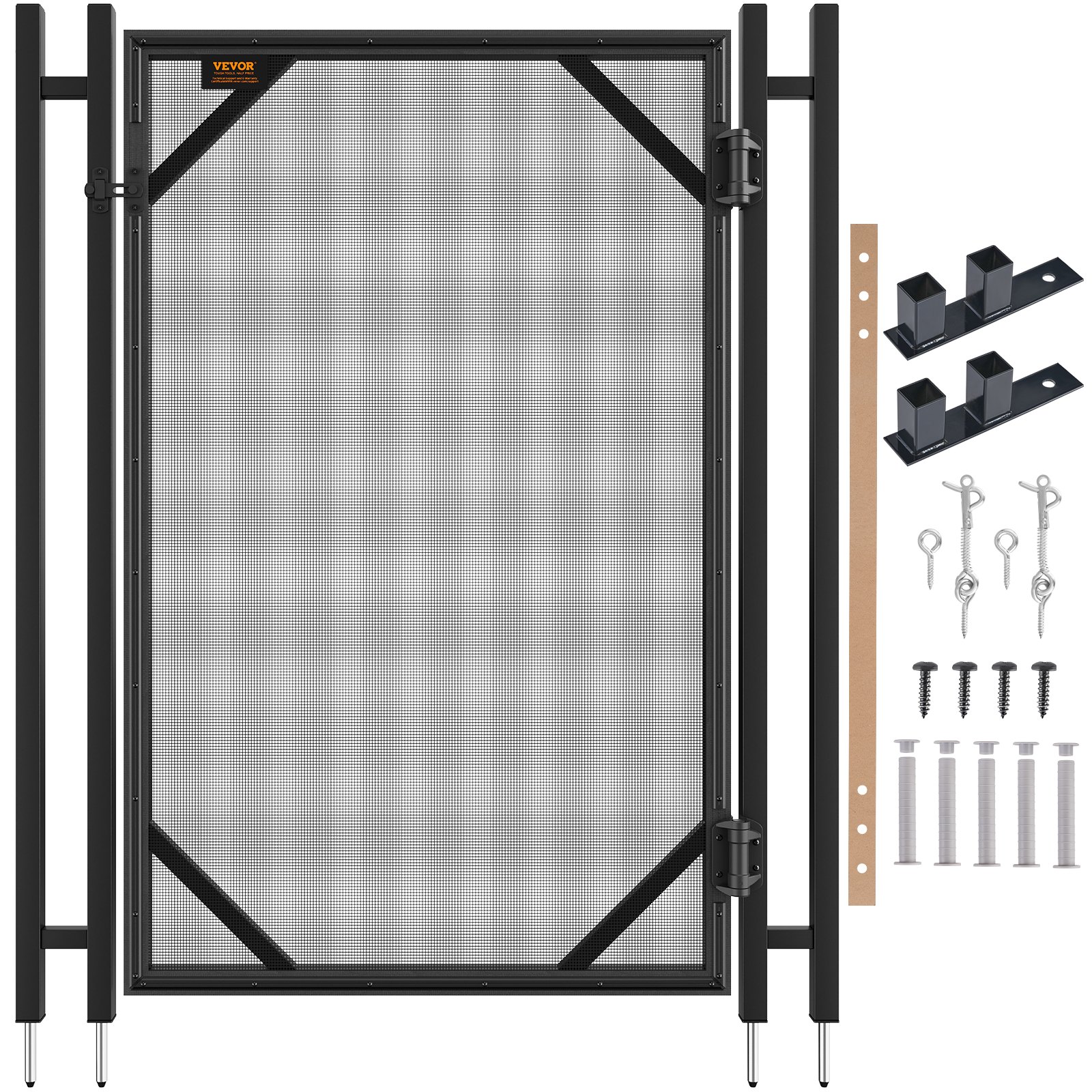 Easy Gate Pool Gate VEVOR Pool Fence Gate, 4 x 2.5 FT Pool Gate for Inground Pools, Pool ...