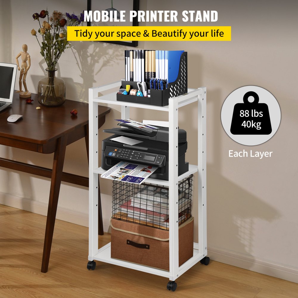 Printer tables for on sale small spaces