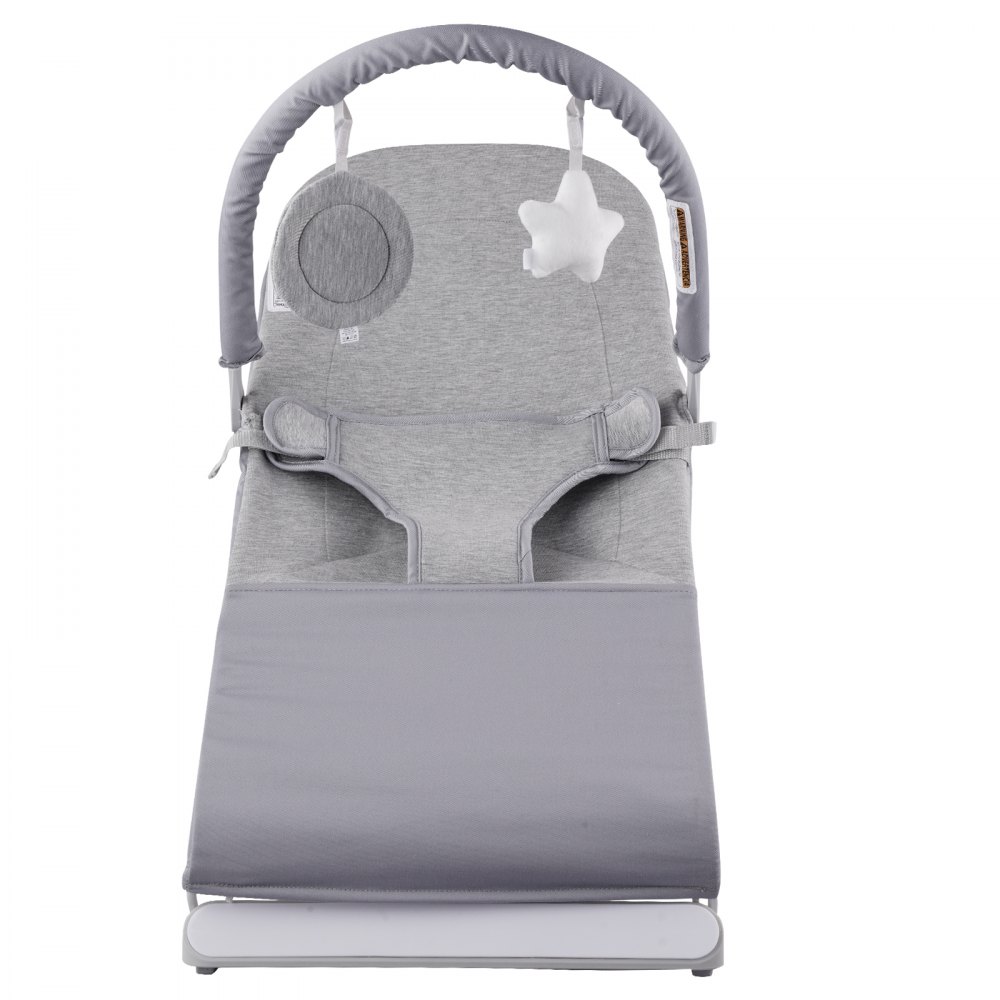 VEVOR Baby Bouncer, Folding Bouncer Seat for Babies 0-9 Months, Newborn ...