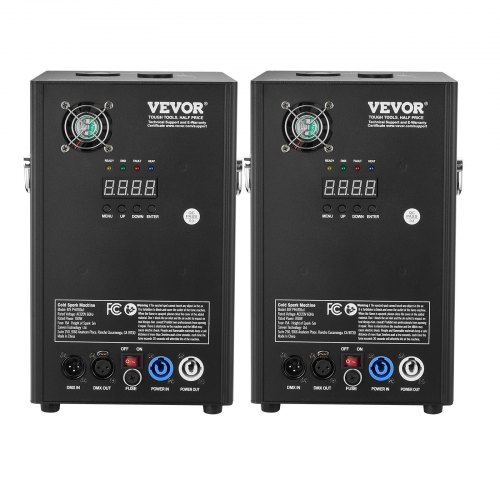 VEVOR Cold Spark Firework Machinex2 700W 6.6-16.4ft Stage DJ