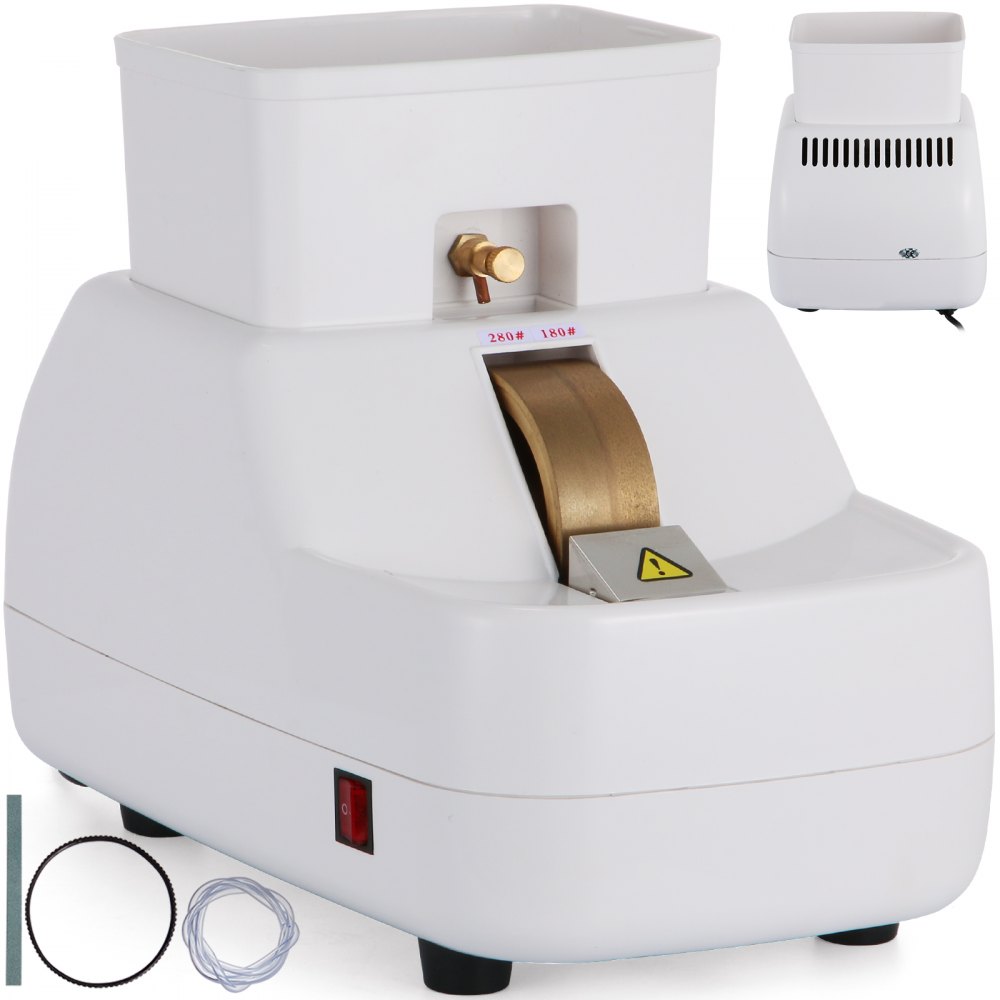 VEVOR Optical Hand Edger Manual Lens Grinder 3 in 1 Lens Grinding Wheel Optical Hand Stone 110V