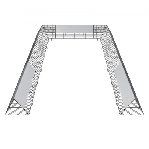 Vevor Chicken Tunnels 236 2 X 157 5 X 24 2 Inch Lxwxh Chicken Tunnels