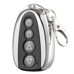Sliding Remote Back VEVOR Gate Remote Control 4-Button Backup Key Accept Signal Within ...