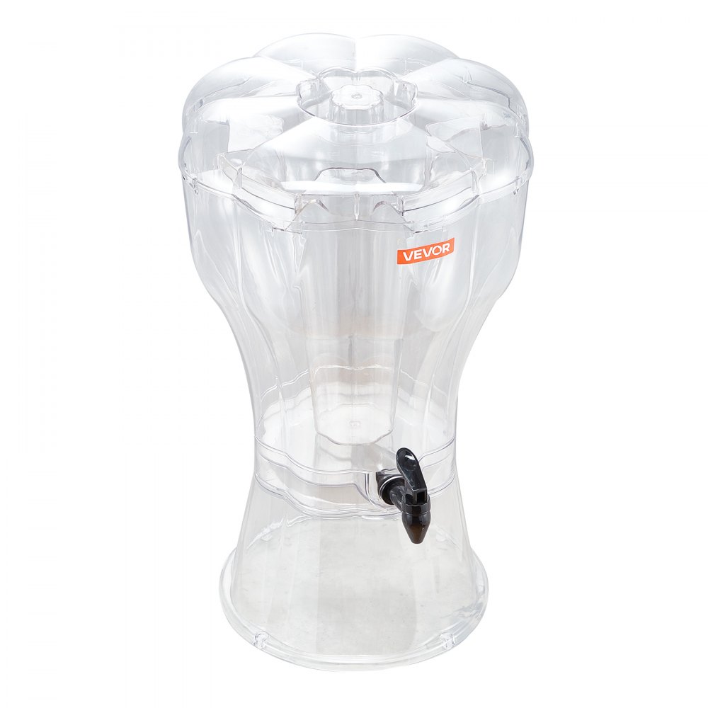 VEVOR Plastic Beverage Dispenser — Spring-Loaded Spigot