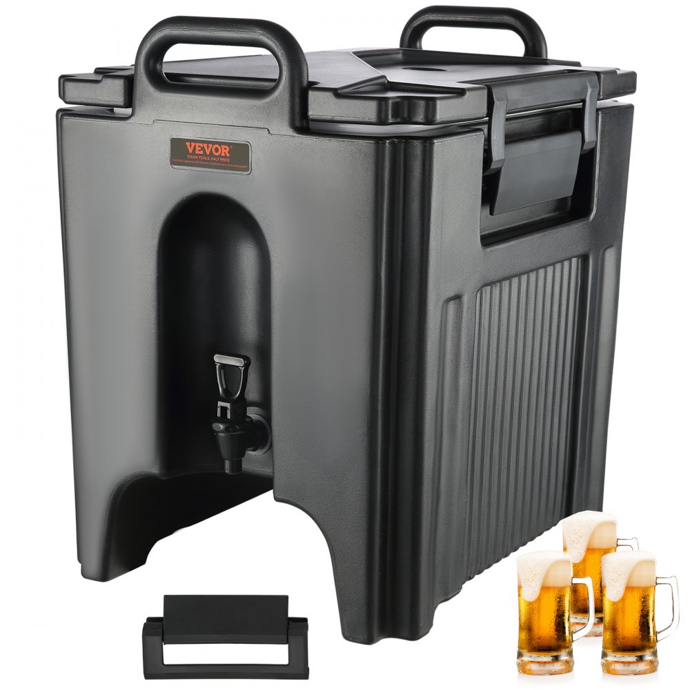VEVOR Insulated Beverage Dispenser, 10 Gallon, Food-grade LL9450UP Hot ...