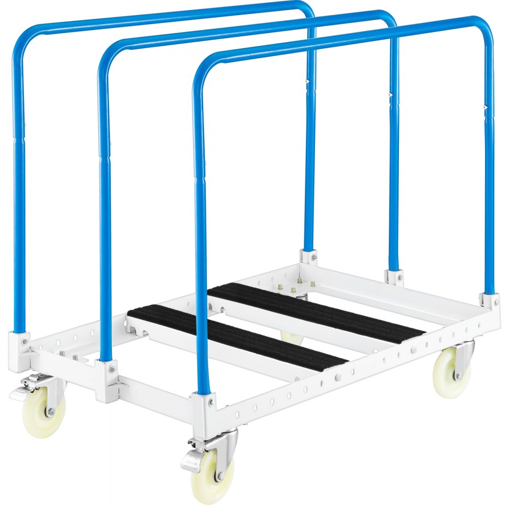 Steel Panel Truck With 5'' Swivel Casters, Panel Cart Dolly 1000lbs ...