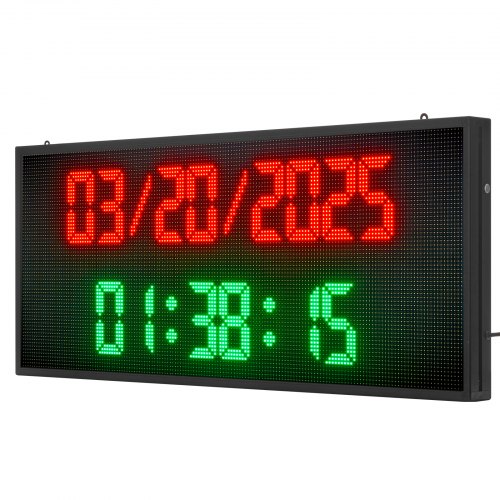 VEVOR LED Advertising Signs – P6 Full Color, 40 x 18 Inch