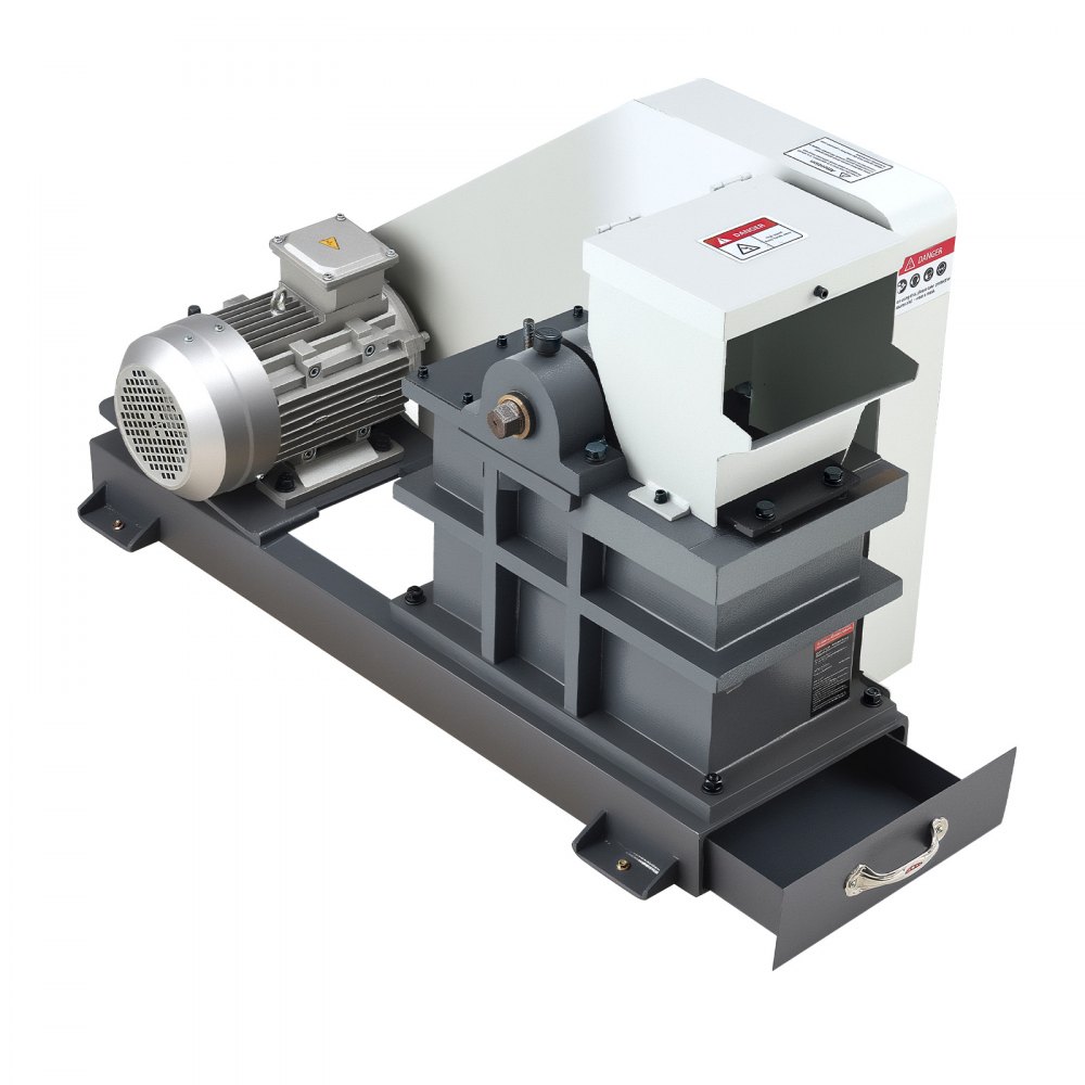 Thread Crush Machine VEVOR Jaw Crusher Machine, 2.2KW High Power Rock Stone Crush Machine, 6 ...