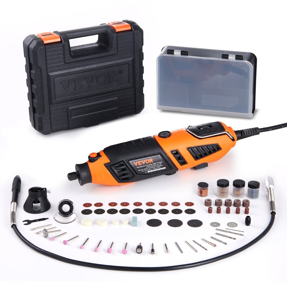 VEVOR Rotary Tool Kit Variable Speed Rotary Tool 170W 5 Speeds 186