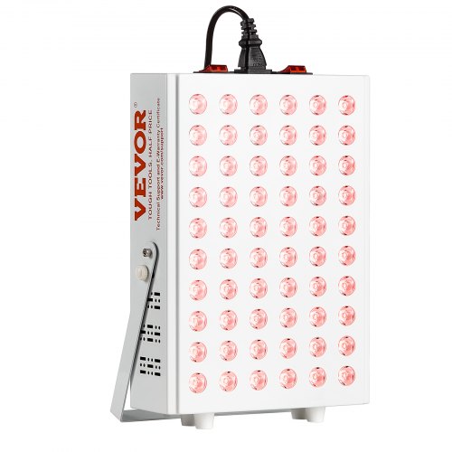 VEVOR Red Light Therapy for Body Face, 60 Dual-Chip LEDs, Red 660nm ...