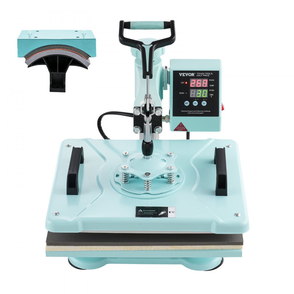 VEVOR Heat Press Machine 12x15 in 2 in 1 Heat Transfer Machine for T ...