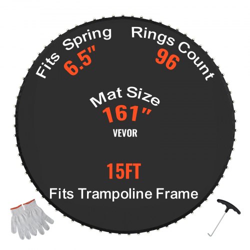 boppmm VEVOR Trampoline Jumping Mat — Durable and High Bounce