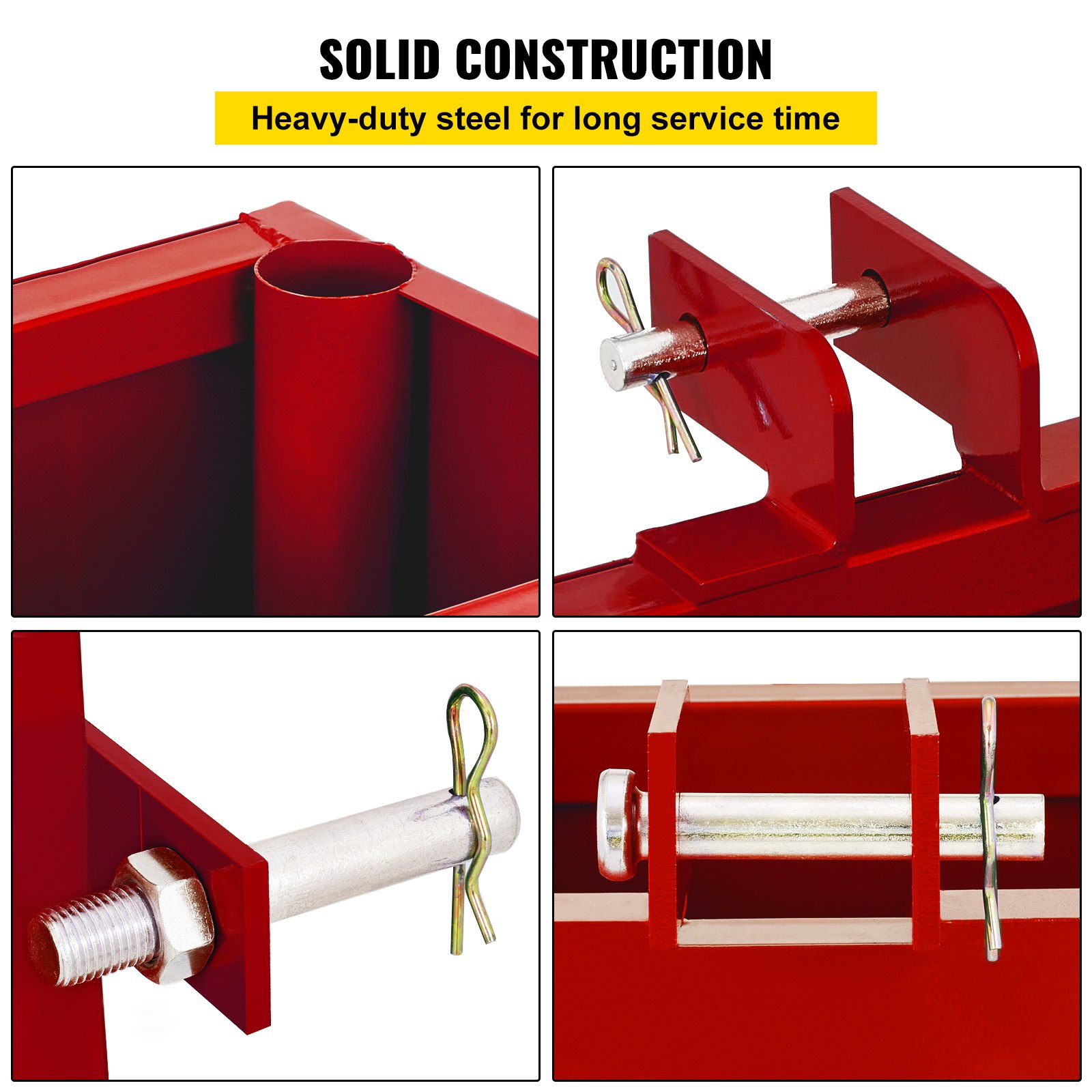 VEVOR 3 Point Ballast Box, 800lbs Capacity Hitch Ballast Box, Standard