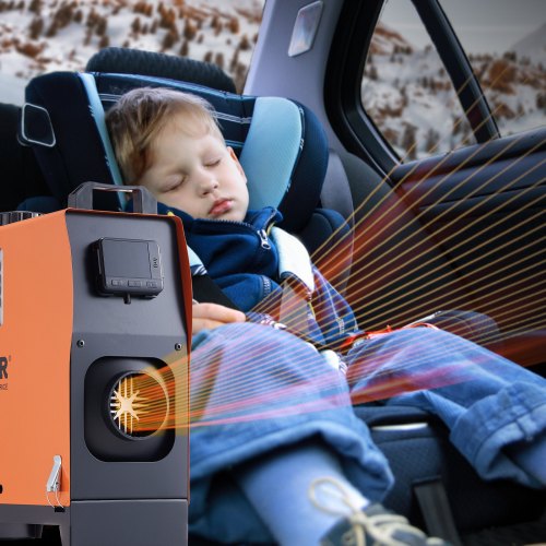 VEVOR Diesel Air Heater All-in-one 12V 8KW LCD Remote Control for