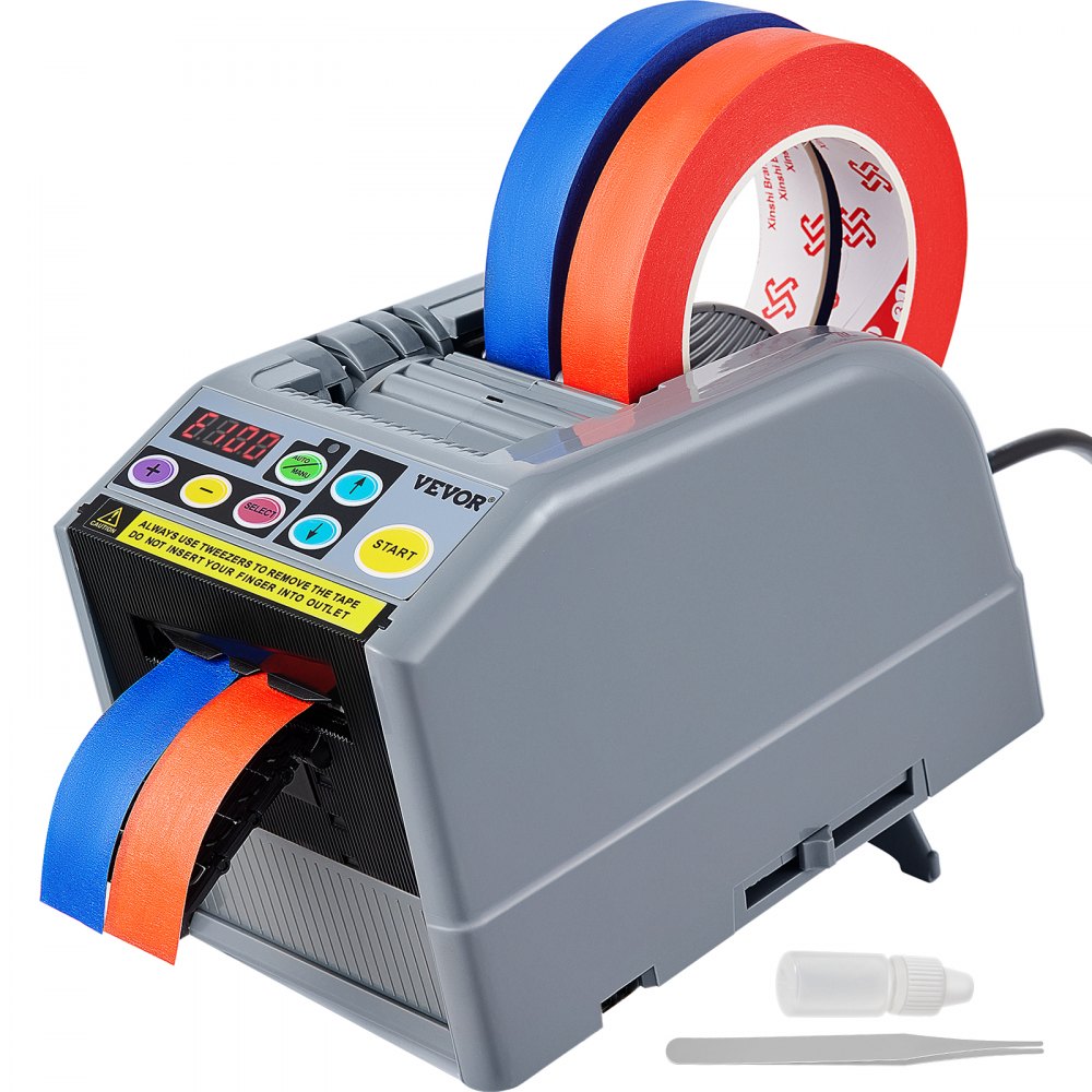 Sellotape cutting clearance machine