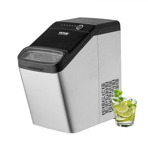 VEVOR Portable Countertop Ice Maker 33Lbs/24H Self-Cleaning with Scoop ...